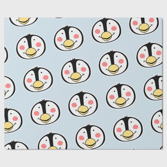 Penguin Wrapping Paper (Seam)