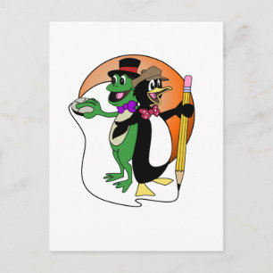 PenguinFrog Logo Products Postcard