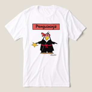 PENGUININJA penguin ninja by Sandra Boynton T-Shir Tri-Blend Shirt