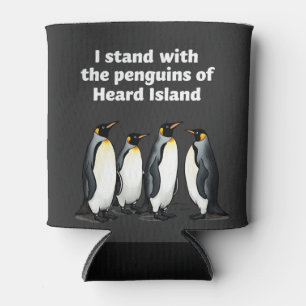 Penguins Against Tariffs Anti Trump Garden Flag   Can Cooler