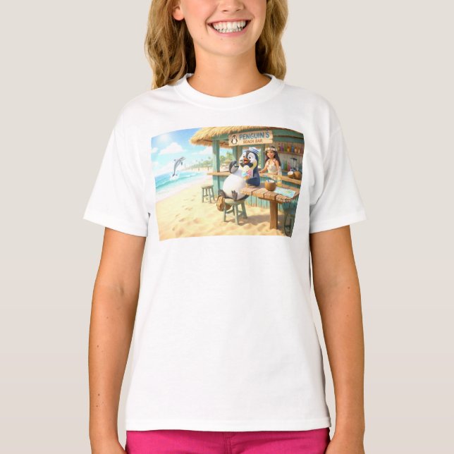 Penguin's Beach bar T-Shirt (Front)
