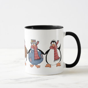 Penguins Christmas Mug