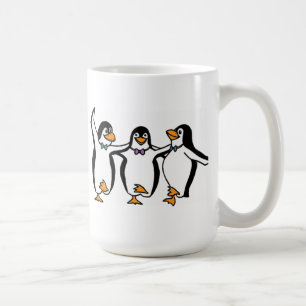 Penguins Dancing Coffee Mug