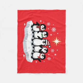 Penguins Fleece Blanket