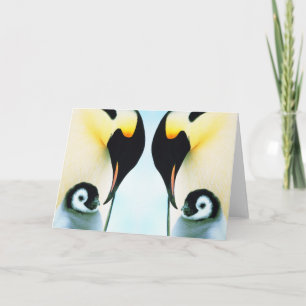 PENGUINS HOLIDAY CARD