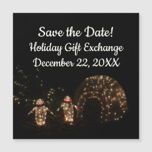 Penguins Holiday Light Display