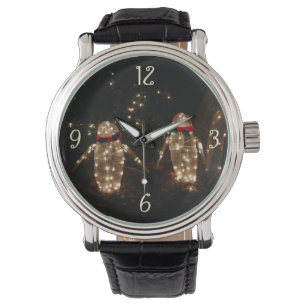 Penguins Holiday Light Display Watch