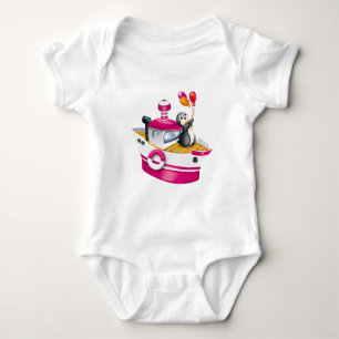 penguins in Antarctica Baby Bodysuit