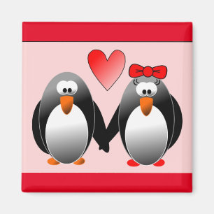 PENGUIN'S IN LOVE MAGNET