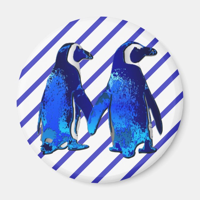 Penguins in Love - Magnet (Front)