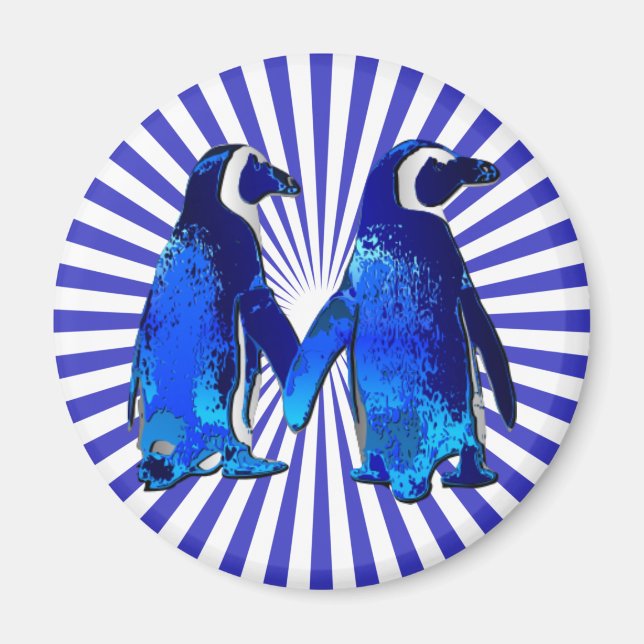 Penguins in Love - Magnet (Front)