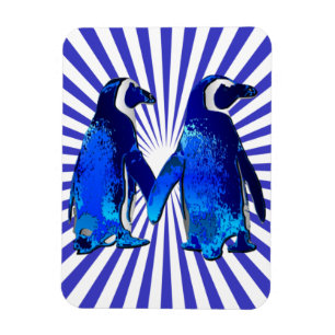 Penguins in Love - Magnet