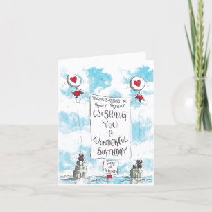 Penguins Inc Birthday Card