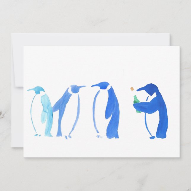 Penguins Invitation (Front)