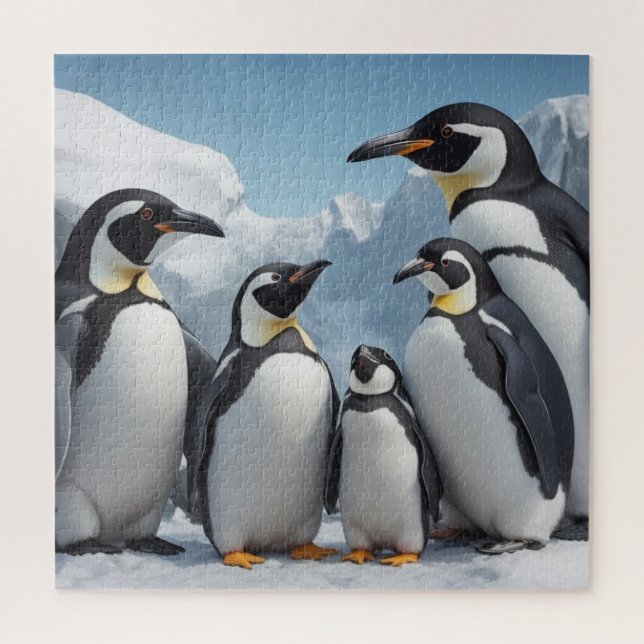 Penguins Jigsaw Puzzle (Vertical)