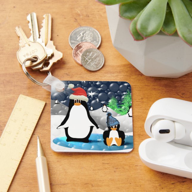 Penguins Keychain (Desk)