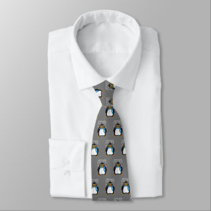 Penguins Make Me Happy Tie