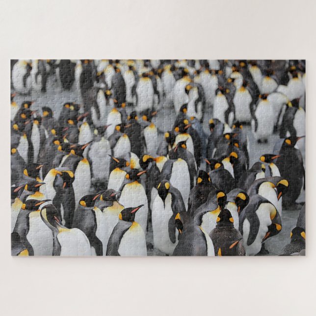 Penguins on Ice Jigsaw Puzzle (Horizontal)