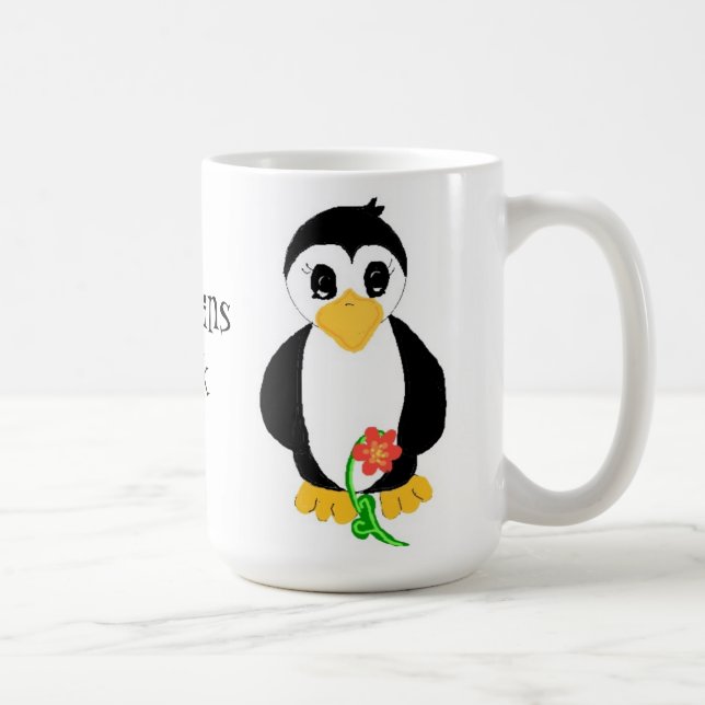 Penguins Rock Coffee Mug (Right)