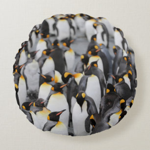 PENGUINS ROUND PILLOW