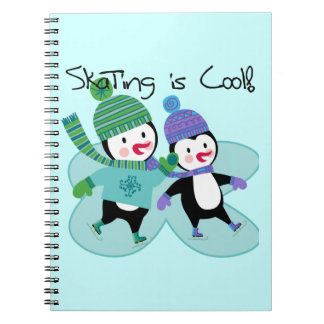 Penguins Skating is Cool Notebook