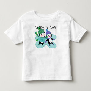 Penguins Skating is Cool Toddler T-shirt