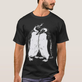 Penguins Snuggles  T-Shirt