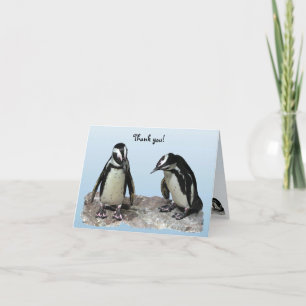 Penguins Thank You Card