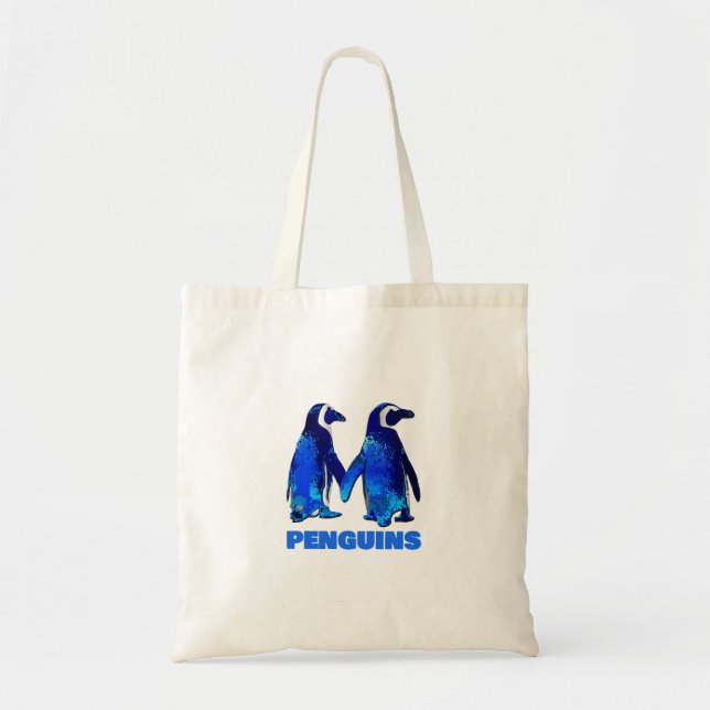 Penguins Tote Bag (Front)