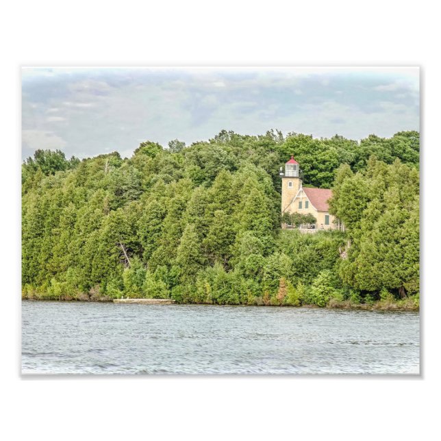 Peninsula State Park Lighthouse Photo Print (Front)
