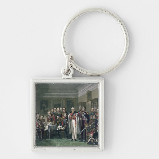 Peninsular Heroes at the United Services Club Keychain (Front)