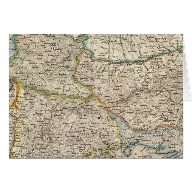 Péninsule balkanique, Turquie 2 (Devant horizontal)