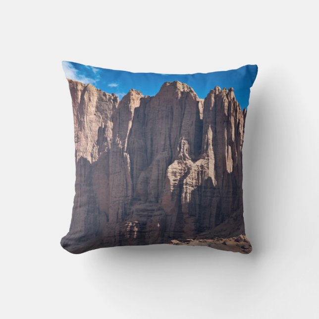 Penintentes Throw Pillow (Front)