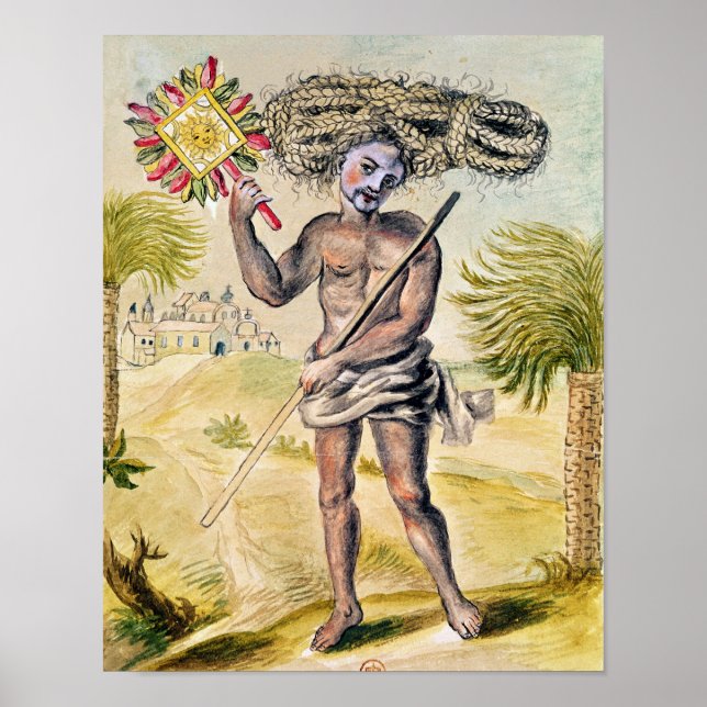 Penitent man in India Poster (Front)