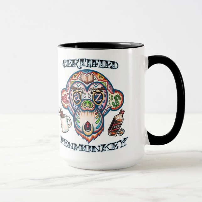 PENMONKEY CERTIFIÉ -- Tasse de café (Droite)