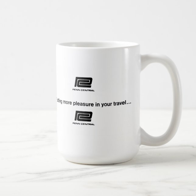 Penn Central Railroad Travel Coffee Mug (Right)