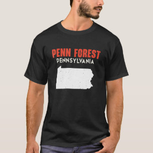 Penn Forest Pennsylvania USA State America Travel T-Shirt