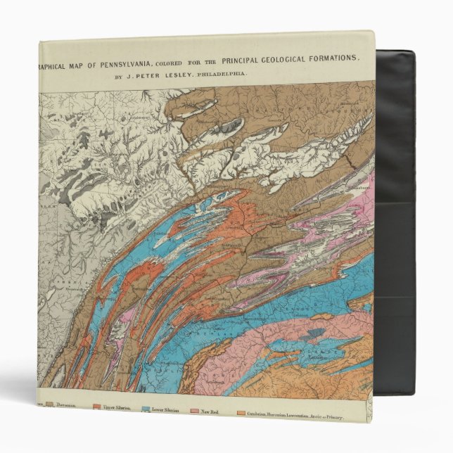 Penn geological formations binder (Front/Inside)