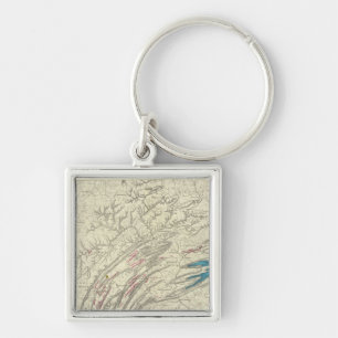 Penn iron, coal, petroleum, zinc keychain