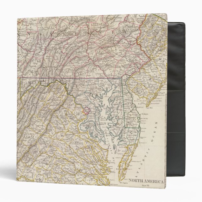 Penn, NJ, Md, Dela, DC, Virginia Binder (Front/Inside)