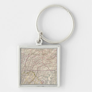 Penn, NJ, Md, Dela, DC, Virginia Keychain