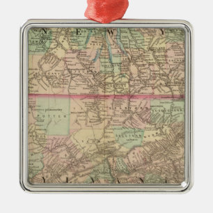 Penn, NJ Metal Ornament