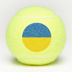 Penn tennis ball with flag of Ukraine