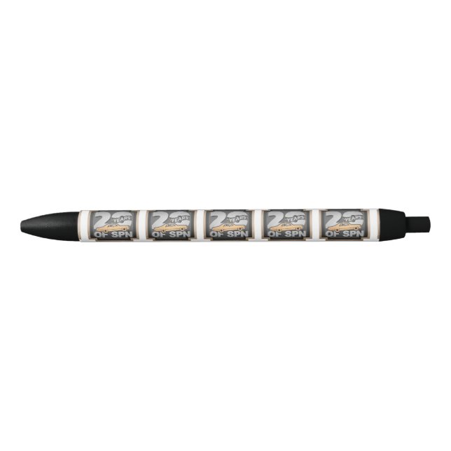 Penna 20 anni di Supernatural  Black Ink Pen (Front)