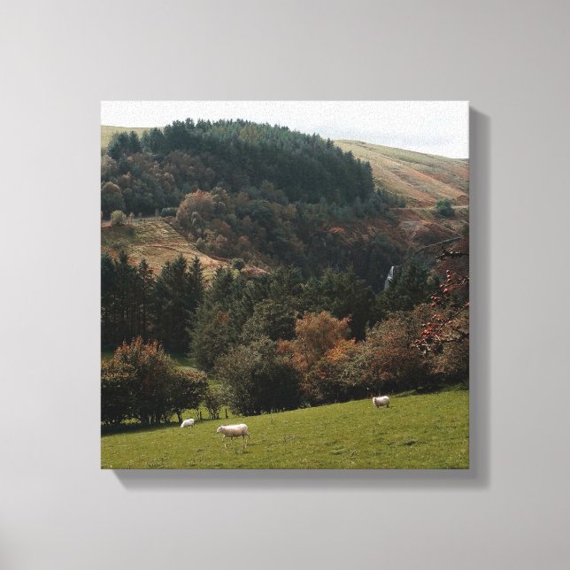 Pennant Valley Wales Canvas Print (Front)