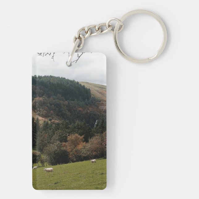 Pennant Valley Wales Keychain (Back)