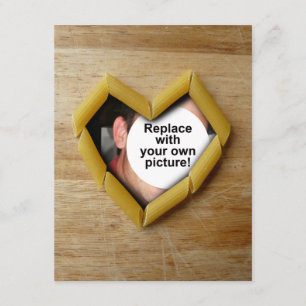 Penne Love Photo Template Invitation