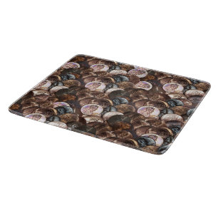 Pennies Spread Background Cutting Board
