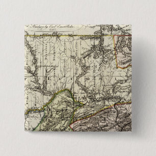 Pennsylvania 12 2 inch square button