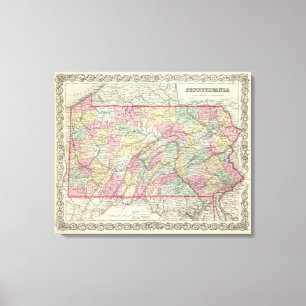 Pennsylvania 12 canvas print